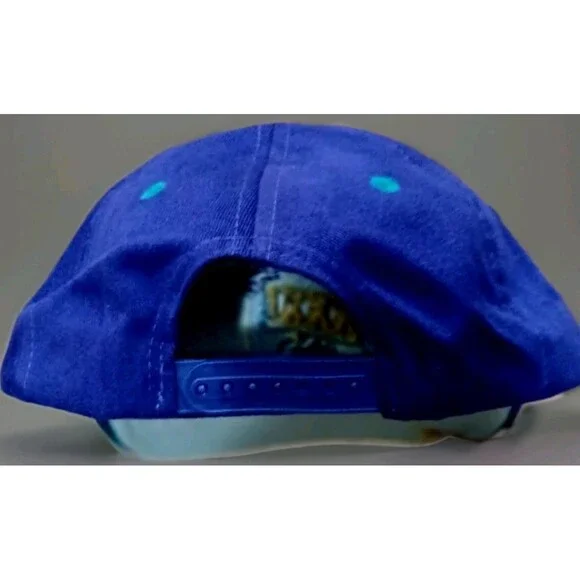 VTG 1997 Super Bowl XXXI Snapback Hat NWT – Drew Pearson NFL Blue Teal Cap USA - Picture 7 of 14